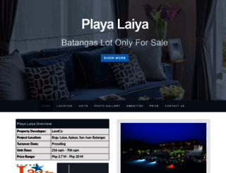playalaiya.buylandco.com screenshot
