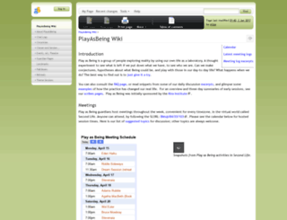playasbeing.org screenshot