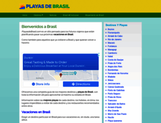 playasdebrasil.com screenshot