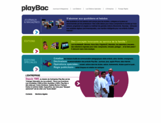 playbac.fr screenshot