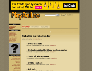 playball.no screenshot