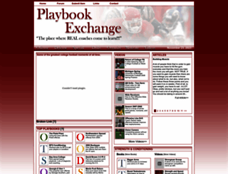 playbookexchange.net screenshot