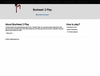 playboxhead2.com screenshot