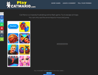 playcatmario.com screenshot