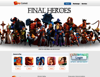 playcomet.com screenshot