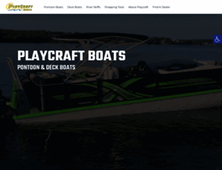 playcraftboats.com screenshot