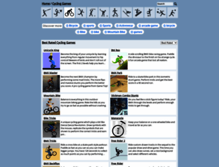 playcyclinggames.com screenshot