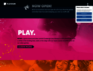 playdium.com screenshot