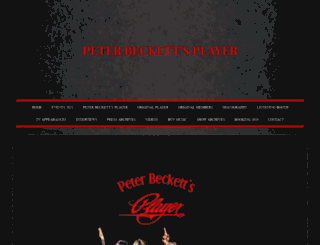 player-theband.com screenshot