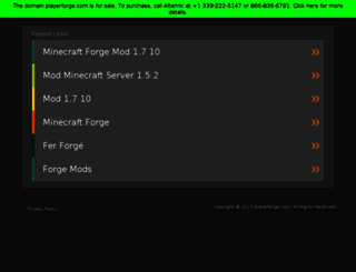 playerforge.com screenshot