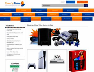 playerschoicevideogames.com screenshot