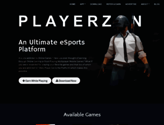 playerzon.com screenshot