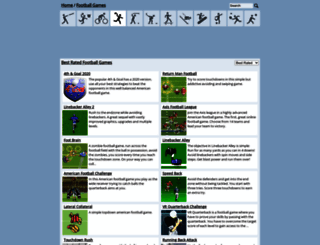 playfootballgames.org screenshot