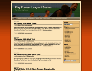 playforeverleague.com screenshot