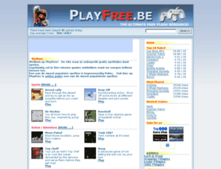playfree.be screenshot