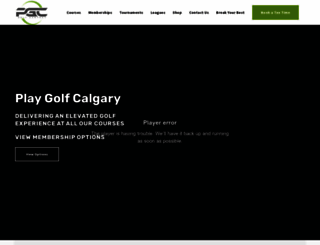 playgolfcalgary.com screenshot