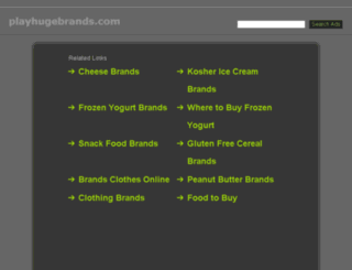 playhugebrands.com screenshot