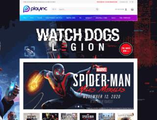 playincstore.com screenshot