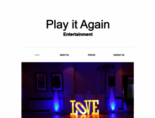 playitagain-ent.com screenshot