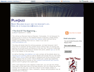 playjazz.blog.co.uk screenshot