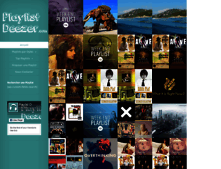 playlist-deezer.com screenshot
