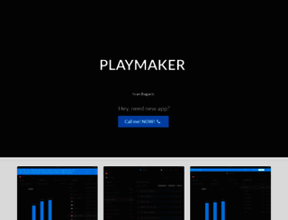playmaker.hr screenshot