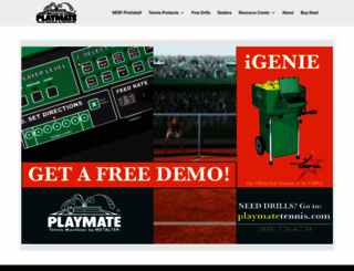 playmatetennis.com screenshot