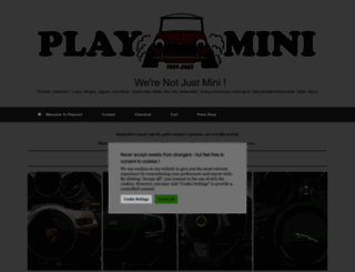 playmini.co.uk screenshot