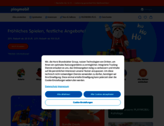 playmobil.at screenshot