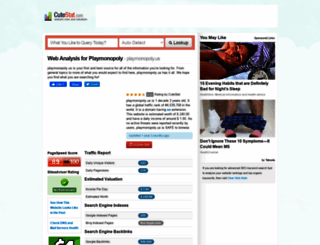 playmonopoly.us.cutestat.com screenshot