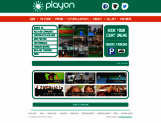 playonsports.co.uk screenshot