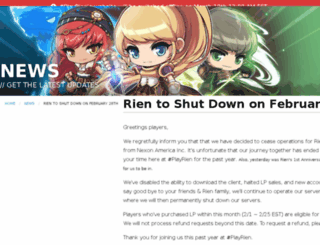 playrien.com screenshot