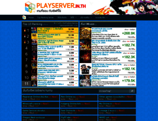 playserver.in.th screenshot