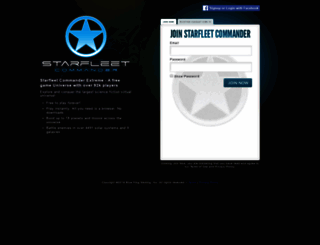 playstarfleetextreme.com screenshot