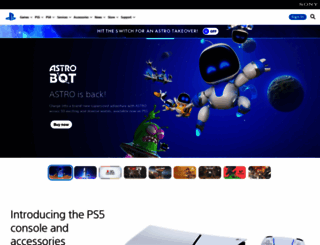 playstation.com screenshot