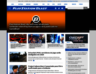 playstationblast.com.br screenshot