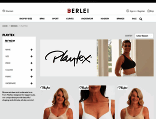 playtex.com.au screenshot
