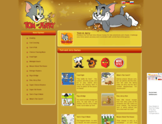playtomjerry.com screenshot