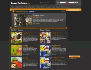 playtowerdefensegames.com screenshot