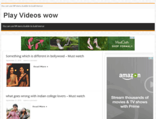 playvideoswow.com screenshot