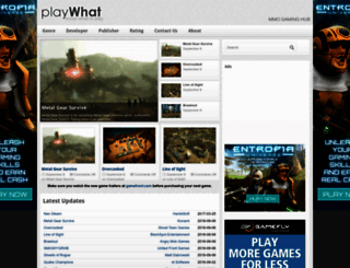 playwhat.com screenshot