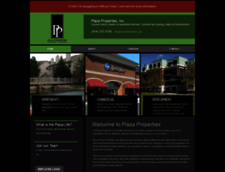 plazacommunities.com screenshot