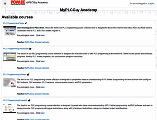 plc-training.com.au screenshot