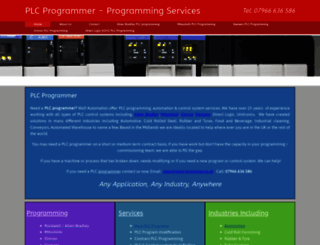 plcprogrammer.co.uk screenshot