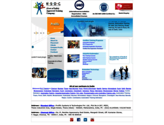 plctraining.in screenshot