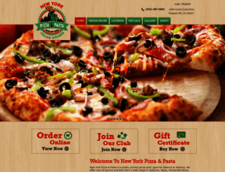 pleasanthillnewyorkpizza.com screenshot