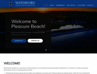 pleasurebeachct.org screenshot