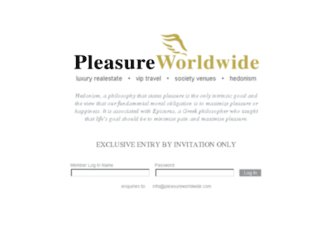 pleasureworldwide.com screenshot