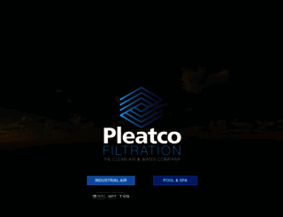 pleatco.com screenshot