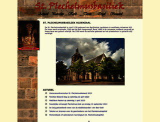 plechelmusbasiliek.nl screenshot